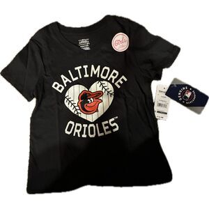 Baltimore Orioles Girls T-Shirt (Size S-6/6X)